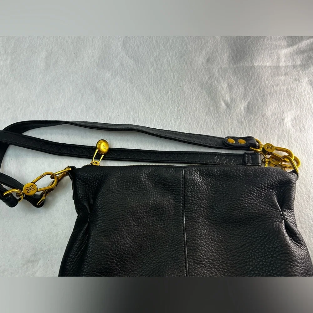 Hobo Black Leather Shoulder Bag - Picture 7 of 7